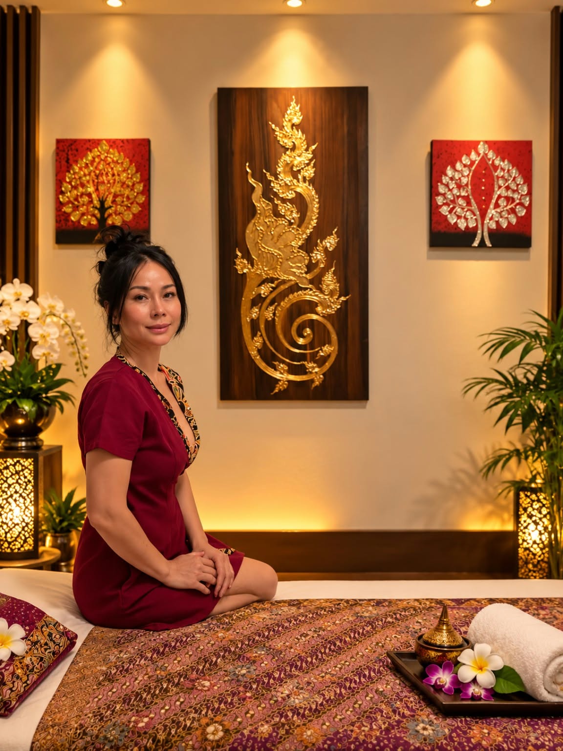 Ein persönlicher Einblick in die warme Atmosphäre von Asia Spa Wil